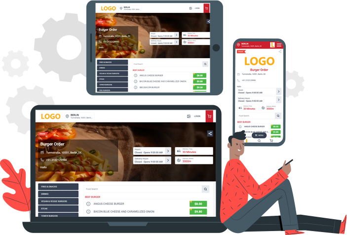 Gastronomie Website